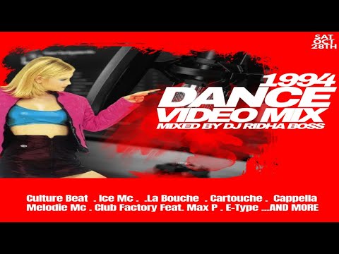 DANCE 1994 VIDEO MIX 90s Eurodance Dj Ridha Boss