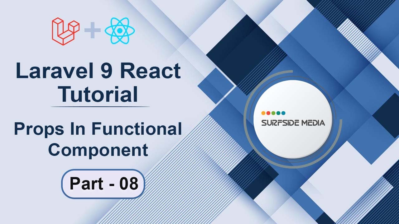 Laravel 9 React Tutorial - Props In Functional Component