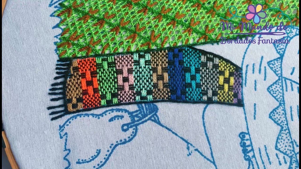 Bordado 61. Gabán 1. Bordado para diferentes figuras.