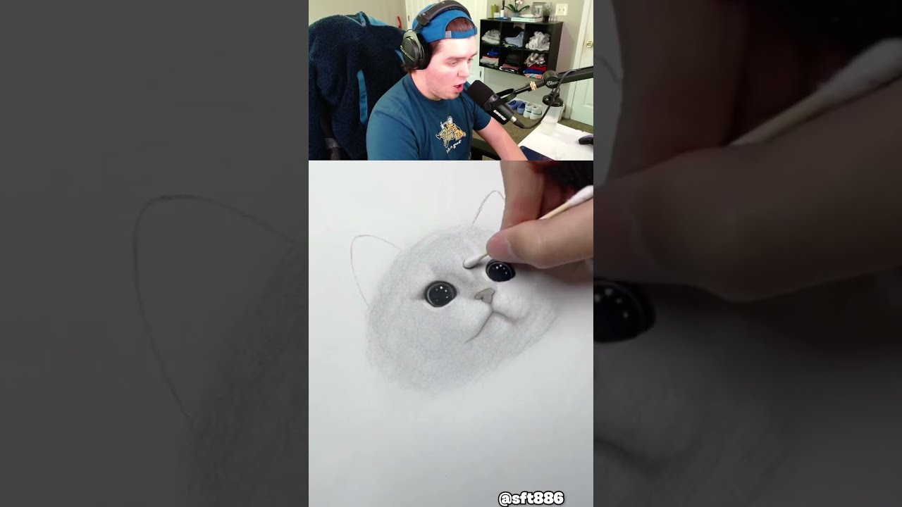 The Most Realistic Cat Drawing 