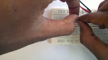 How to Make a Touch Switch   Basic Electronics Projects   Breadboard Circuits