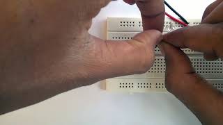 How to Make a Touch Switch   Basic Electronics Projects   Breadboard Circuits