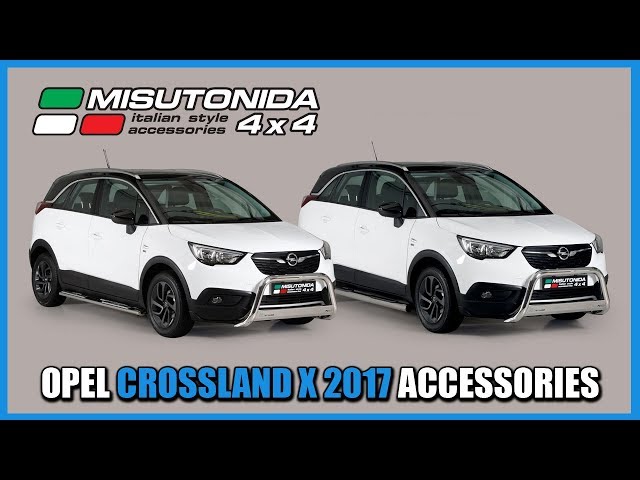 Misutonida 4x4: Opel crossland X 2017 accessories 