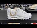 Nike Air Max 90 “Lucky Charms” Women’s Shoes (White/Metallic Gold/White) - Style Code: DH0569-100