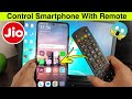 How to control smartphone using tv remote | How to use jio set top box remote in any Smartphone