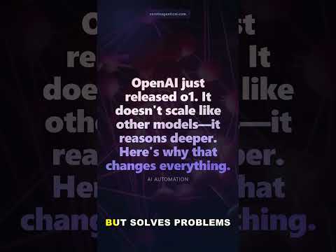 OpenAI's o1 Changes AI (Nobody Expected This)