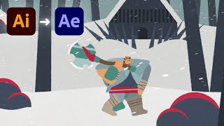 🎨 ILLUSTRATOR FÁCIL para ANIMADORES en AFTER EFFECTS 👨🏻‍💻 ¡EPIC-TUTORIAL! para PRINCIPIANTES