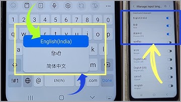 Samsung Galaxy F41 | How To Change Keyboard Language in Samsung Galaxy F41