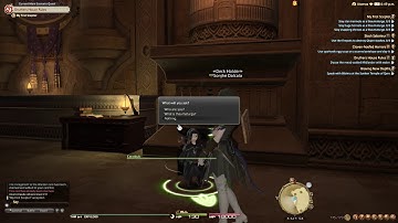 Final Fantasy XIV  A Realm Reborn [Job Quest - Thaumaturge] My First Scepter Lv.1