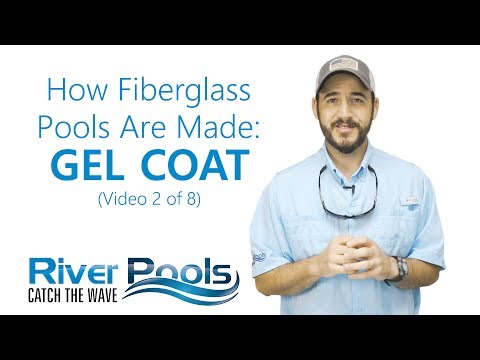 How Fiberglass Pools Are Made: Gel Coat (Part 2 of 8 in Building the Perfect Fiberglass Pool)