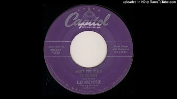 Ella Mae Morse - Won't You Listen To Me Baby (1956)