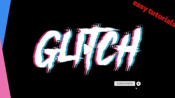 How to MAKE GLITCH TEXT EFFECT in Pixellab on phone. || kfa Designs