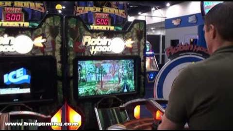 Robin Hood Ticket Redemption Video Arcade Game - BMIGaming.com