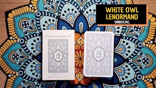 WHITE OWL LENORMAND - Edição de 2008 | Unboxing