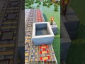 Minecraft Railling Light😍 #shorts #minecraft