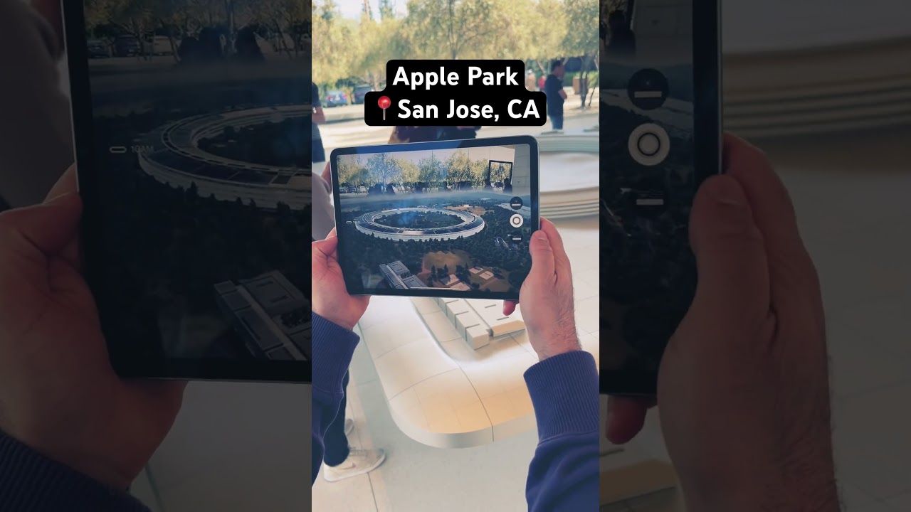 Apple Park AR Table: Interactive model with augmented reality experience 🌪️💯 