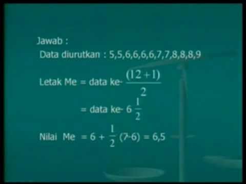 Soal Dan Kunci Jawaban Soal Un Matematika Smk Sma Statistika