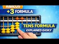 Abacus Tens Formula – +3 Explained Easily