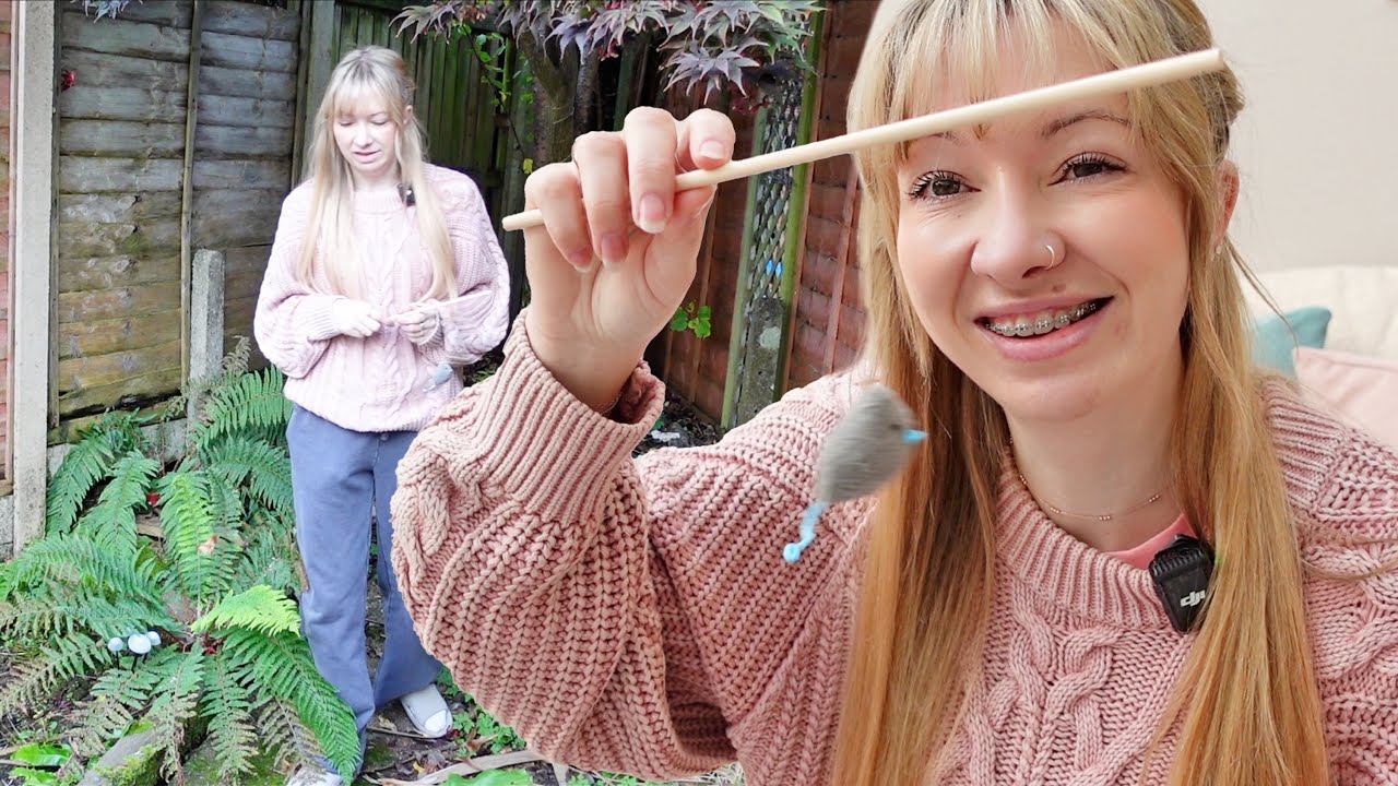 Ловлю кота моего соседа... Давно его не видел!