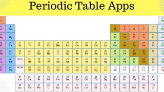 Periodic table application screenshot 4