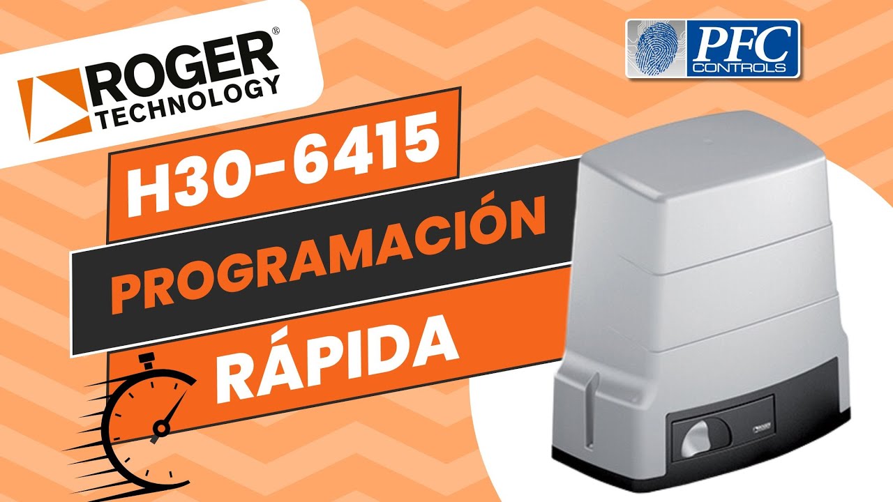 ROGER TECHNOLOGY - H30 6415 / Grabado Rápido