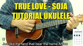 TRUE LOVE - S.O.J.A. - Ukulele Play Along 