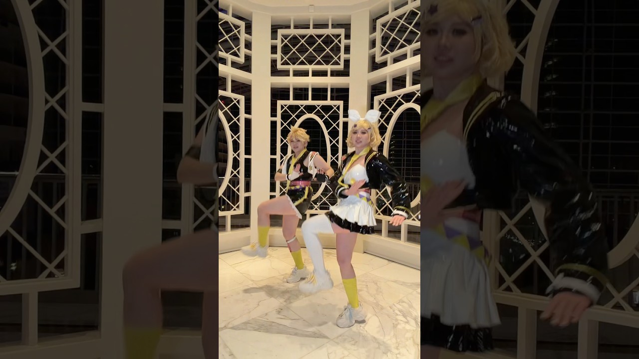 New dance cover soon… get ready! #katsucon2026 #rinandlen #vocaloid
