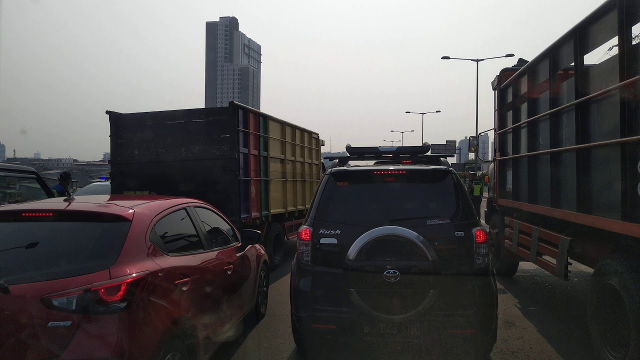 Titik Pusat Kemacetan Di Tol  Ancol  YouTube