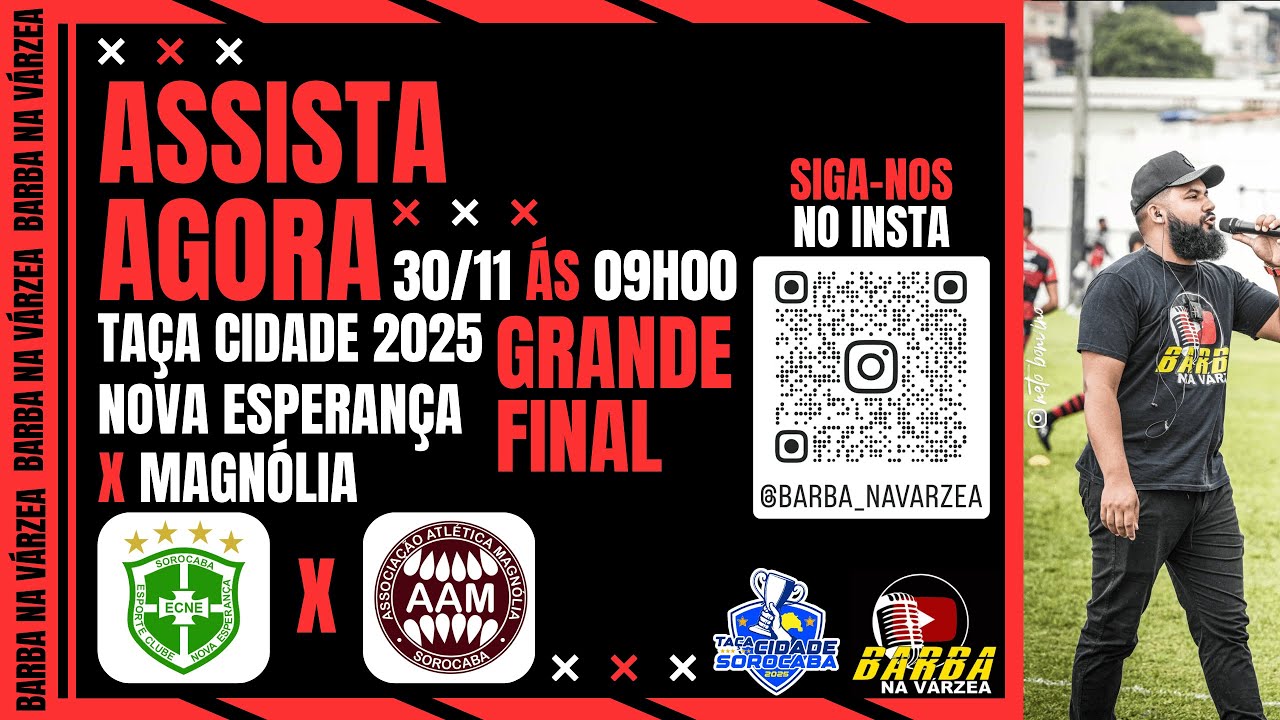 NOVA ESPERANÇA X A.A MAGNÓLIA - TAÇA CIDADE MEGAFOX 2025 - GRANDE FINAL