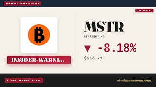 MSTR: MicroStrategy’s Bitcoin Buy Meets Insider-Sale Backlash #Shorts