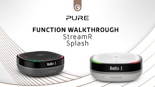 Pure StreamR Splash Function Walkthrough