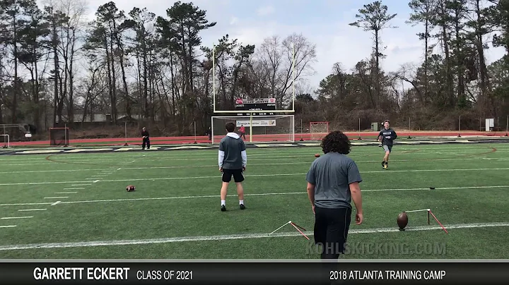 Garrett Eckert 2018 Atlanta Training Camp