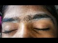 Eyebrows Threading  करना सीखें।