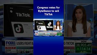 TikTok launches anti-sale campaign after Congress votes against China-based company #shorts