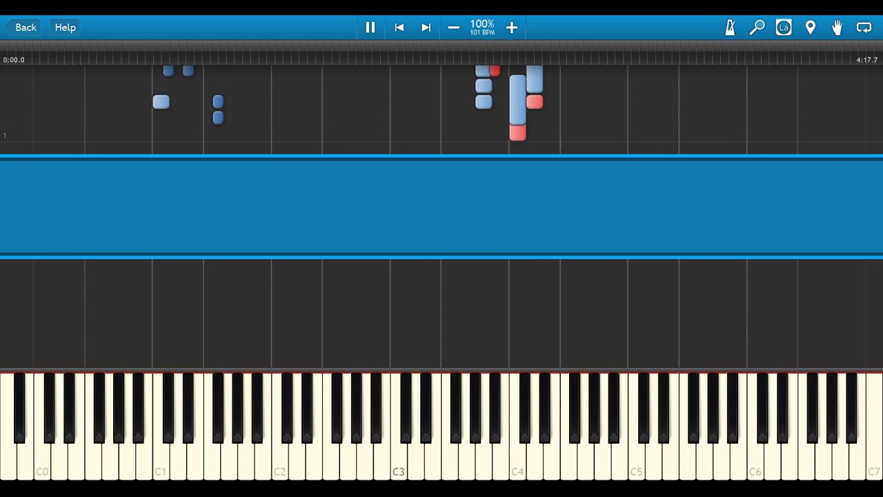 Mario  Let Me Love You  Midi Piano Synthesia