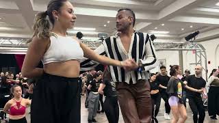 Pipe &amp; Kathe (Bachata Partnerwork Class (Advanced)) (1) at the Madessimo Madness on May 3rd 2025