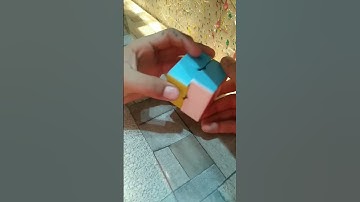 How to Make Vertical Strips Pattern on 2x2 Rubiks Cube