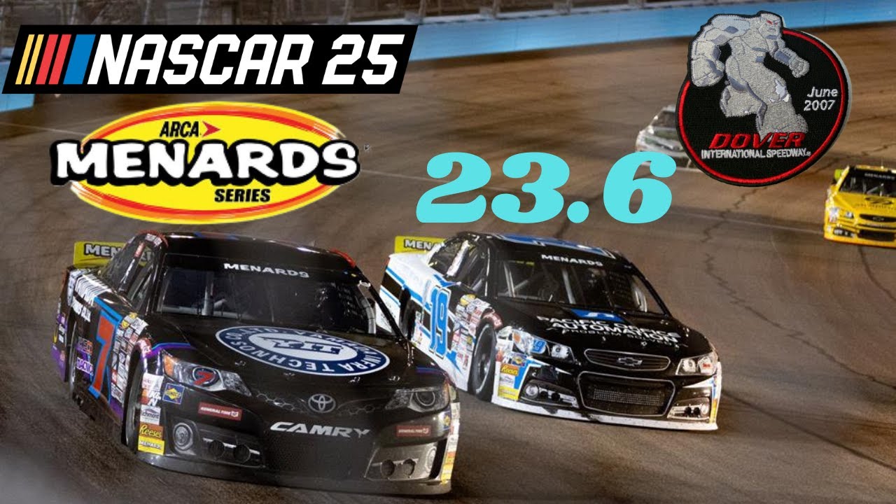 NASCAR 25 Setup Arca Dover (23.6) - YouTube
