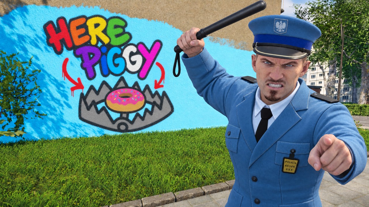 It's not vandalism if a cop makes you do it...right?