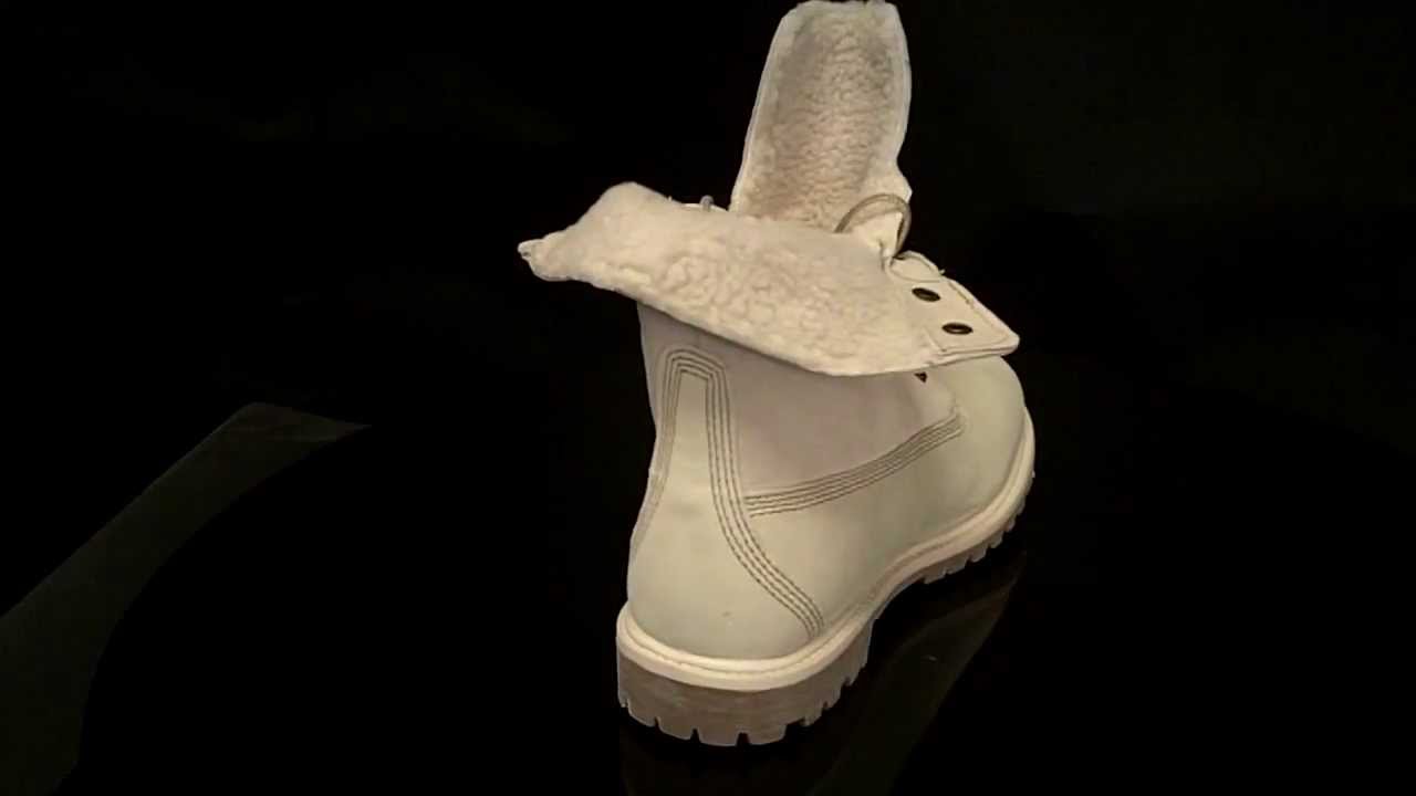 timberland teddy fleece white