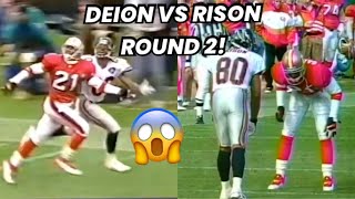 Deion Sanders Vs Andre Rison Fight The Matchup You Never Saw 1994 Wr Vs Cb 49Ers Vs Falcons