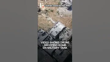 Hamas Releases Video Showing Bombing Of Israeli Tank Subscribe To Firstpost 