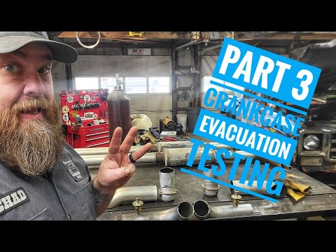 Part 3, crankcase evacuation experiment. Time to install and test it. #becauseracetruck