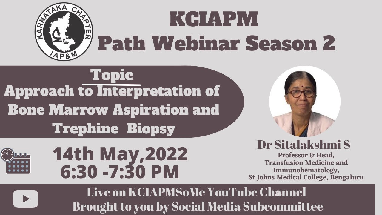 Approach to Interpretation of BMA and Trephine Biopsy - Dr Sitalakshmi S