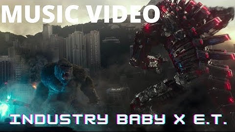 Godzilla, Kong vs Mechagodzilla - Godzilla vs Kong - Monsterverse Music Video lil nas x Katy perry