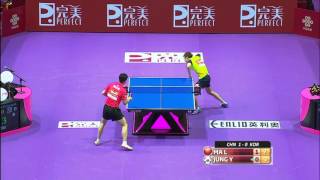 2016 WTTTC MT-SF CHN-KOR (2) Ma Long - Jung Youngsik (full match|short form in HD) by Jesper Steffensen 41,689 views 8 years ago 9 minutes, 1 second