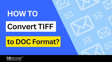 Discover How to Convert TIFF to DOC Format Effortlessly