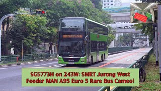 Rare Cameo! π₯ | SG5773H on 243W | SMRT MAN ND323F/A95 (Euro V, Batch 2) | Bus Joyrides Episode 142 Rare Cameo! π₯ | SG5773H on 243W | SMRT MAN ND323F/A95 (Euro V, Batch 2) | Bus Joyrides Episode 142