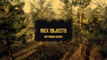 RedM Script - RicX Objects System September Update - RedEM:RP & VORP & QBR Script