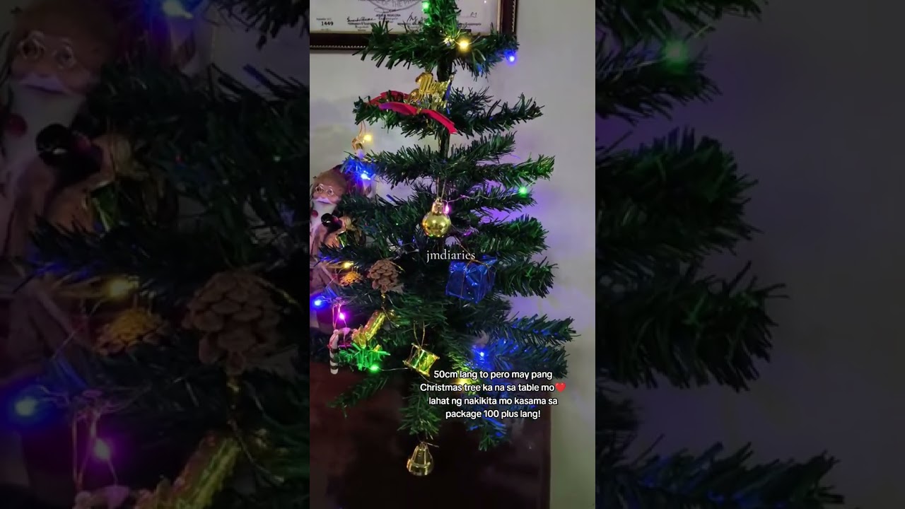 50CM Mini Christmas Tree  Decoration Christmas Tree Decoration Home Decor Tabletop